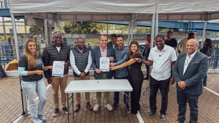 Rumo entrega à Nova Odessa passarela de pedestres sobre a linha férrea na área central