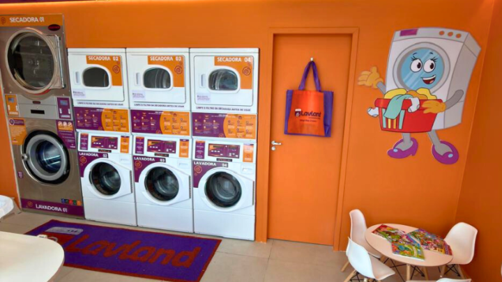 Lavanderias self-service geram economia de água e energia