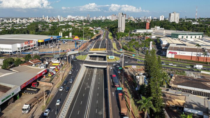 Trevo do Catuaí favorece comércio e logística em Maringá
