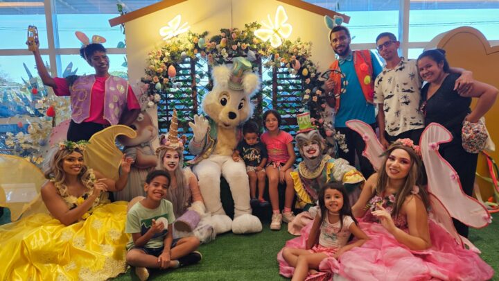 Programação de Páscoa do Shopping ParkCity Sumaré tem Caça aos Ovos e Encontro com a Coelhinha Bailarina