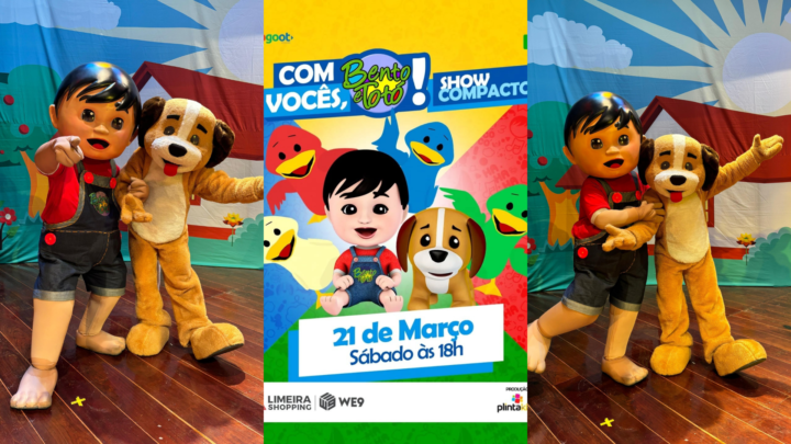 Limeira Shopping traz show “Bento e Totó” com entrada gratuita