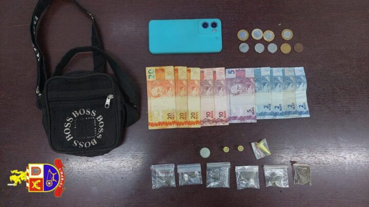 Polícia Militar prende mulher por tráfico de entorpecentes em estrada intermunicipal