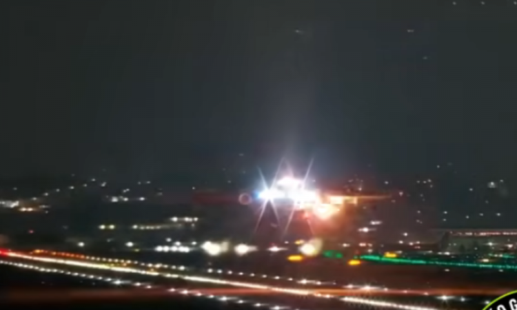 Avião da Delta Air Lines retorna ao Aeroporto de Guarulhos após motor explodir