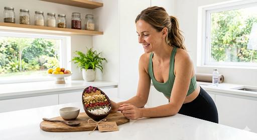 Receita: ovo de Páscoa fitness