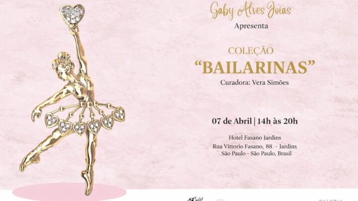 Coleção “Bailarinas” de Gaby Alves estreia em abril