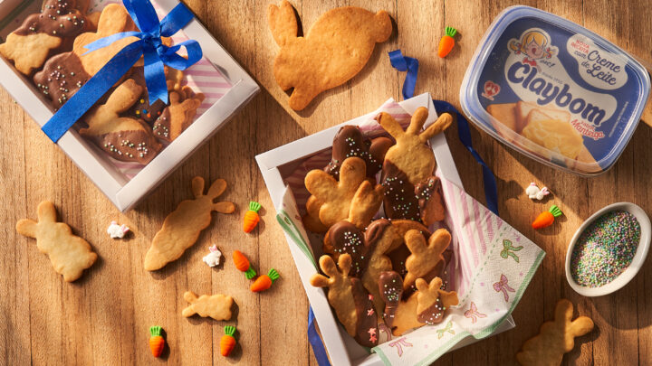 Receitas para Páscoa: Aprenda a fazer Biscoitos Amanteigados decorados com Chocolate