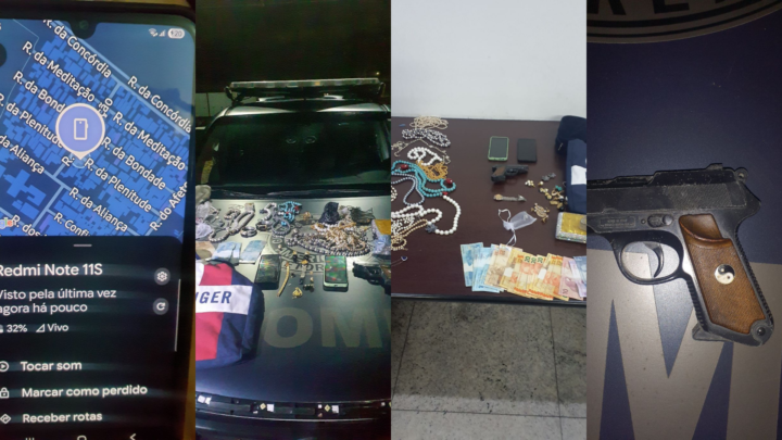 Gama prende ladrão de residência no Jardim Werner Plass