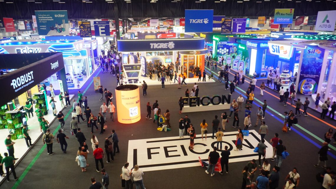 FEICON impulsiona negócios e inovações para construção civil