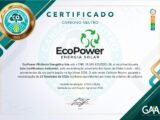 Neutralização de GEE: EcoPower é certificada na Agrishow
