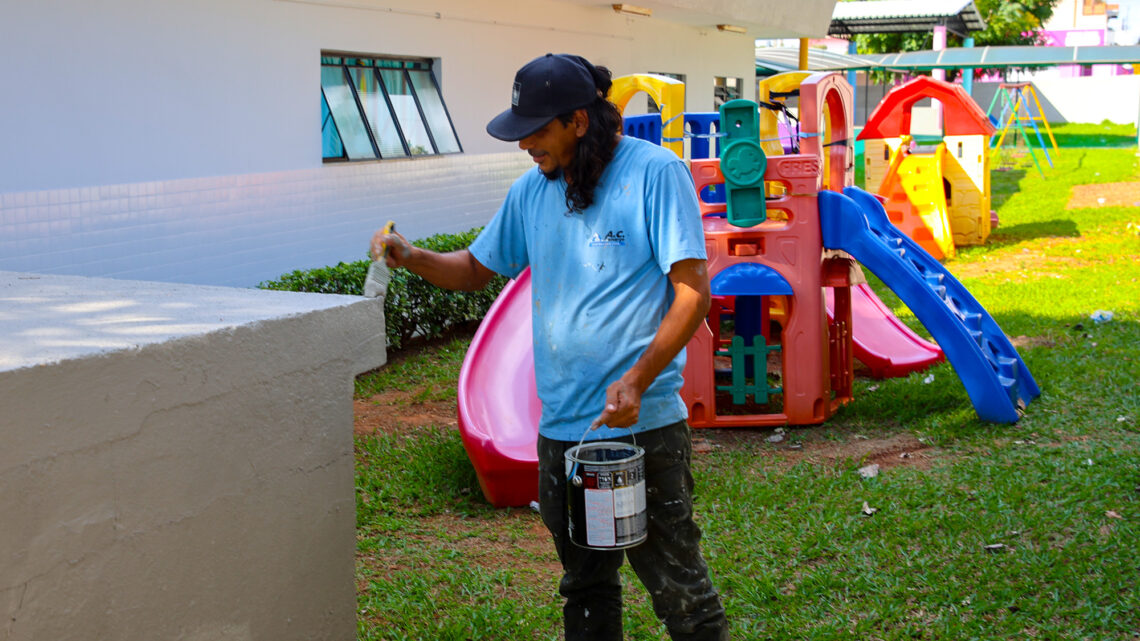 Prefeitura de Santa Bárbara investe R$ 637 mil em melhorias na EMEI “Antônio Mollon”