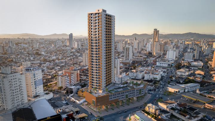 Imóveis compactos rendem mais de 30% ao ano em Itajaí, SC