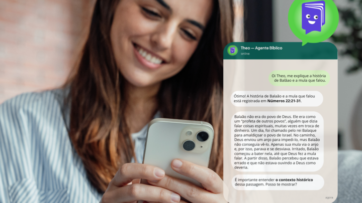 Plataforma lança IA para ensino bíblico infantil no WhatsApp