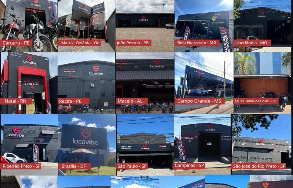 Startup de locação de motos aposta em frota própria