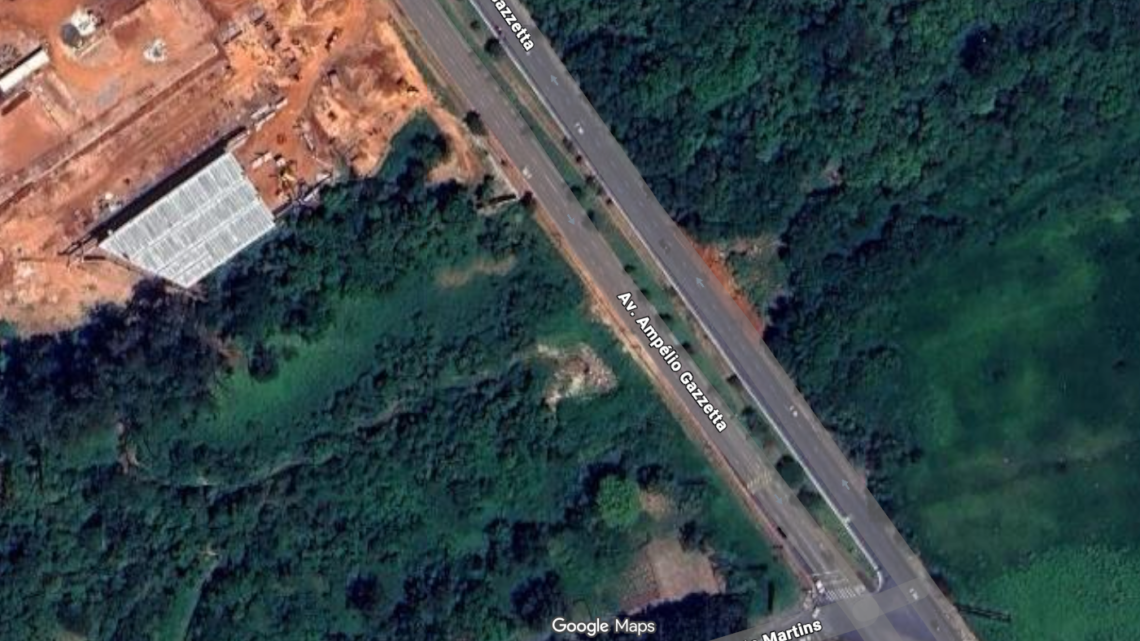 Obra na Av. Ampélio Gazzetta para travessia do Córrego Capuava terá início nesta quarta-feira e avenida será interditada