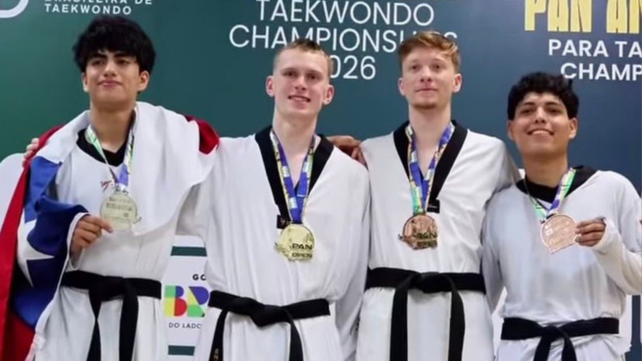 Taekwondo de Hortolândia representa o Brasil em competição oficial e conquista medalha de bronze