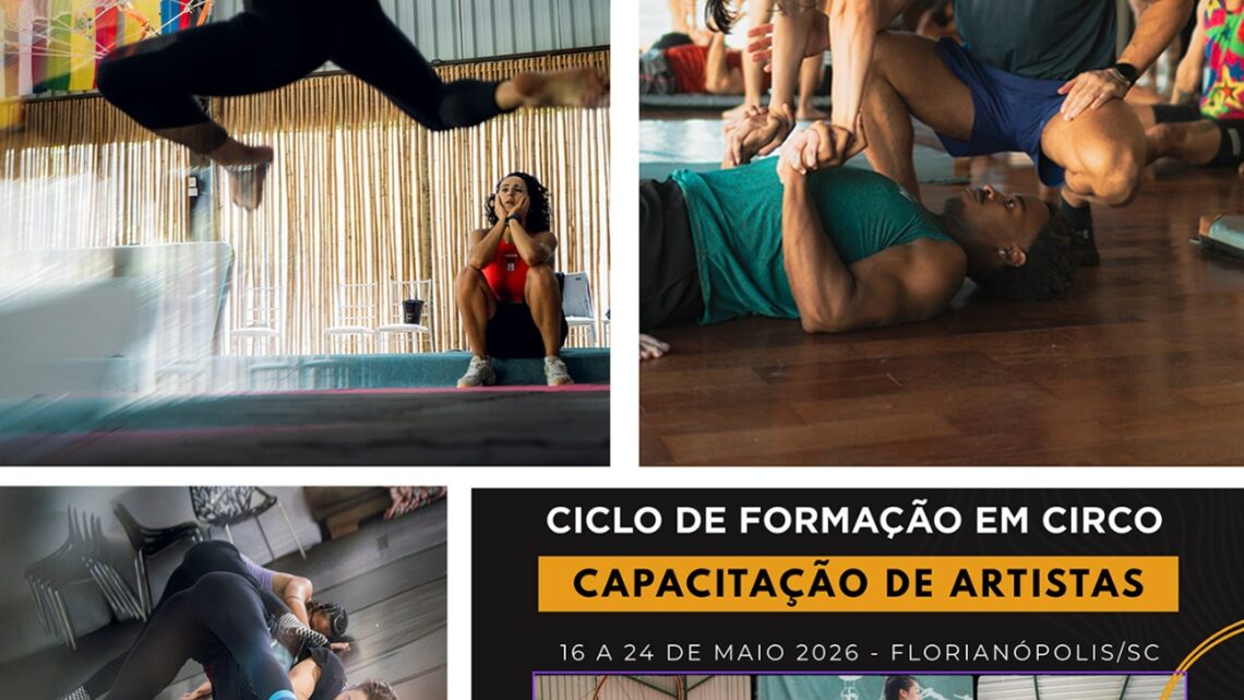 Ciclo de formação oferece qualificação gratuita para artistas
