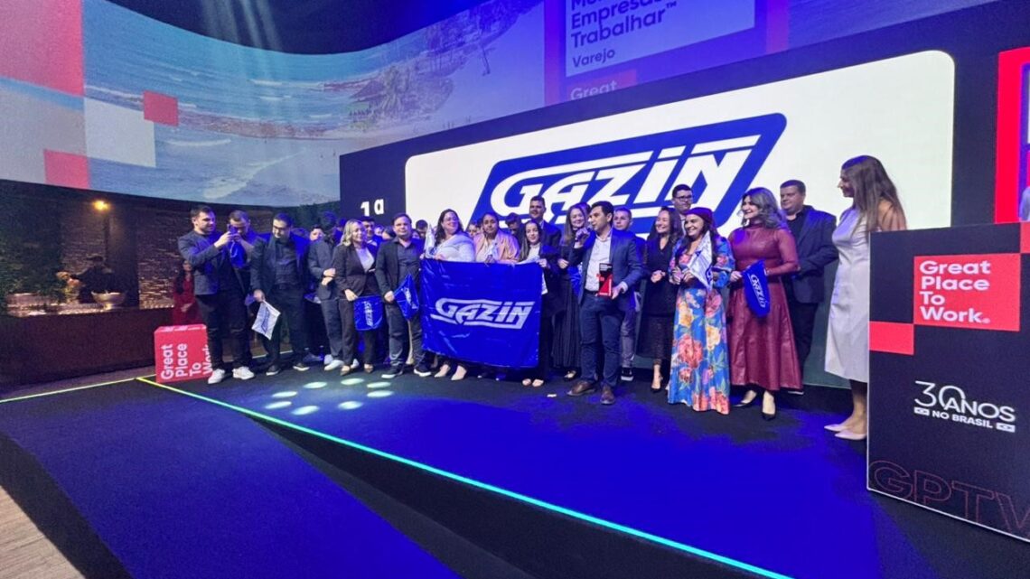 Grupo Gazin é destaque no ranking GPTW Varejo
