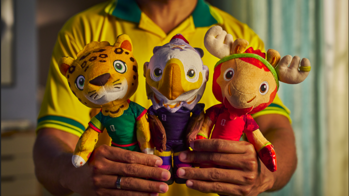 Promoção disponibiliza mascotes oficiais da Copa