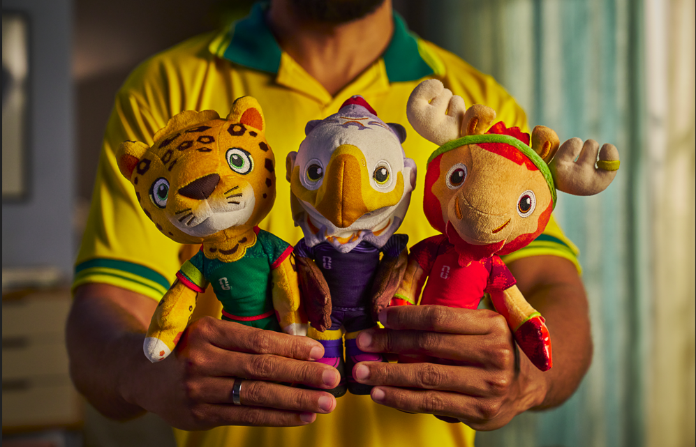 Promoção disponibiliza mascotes oficiais da Copa
