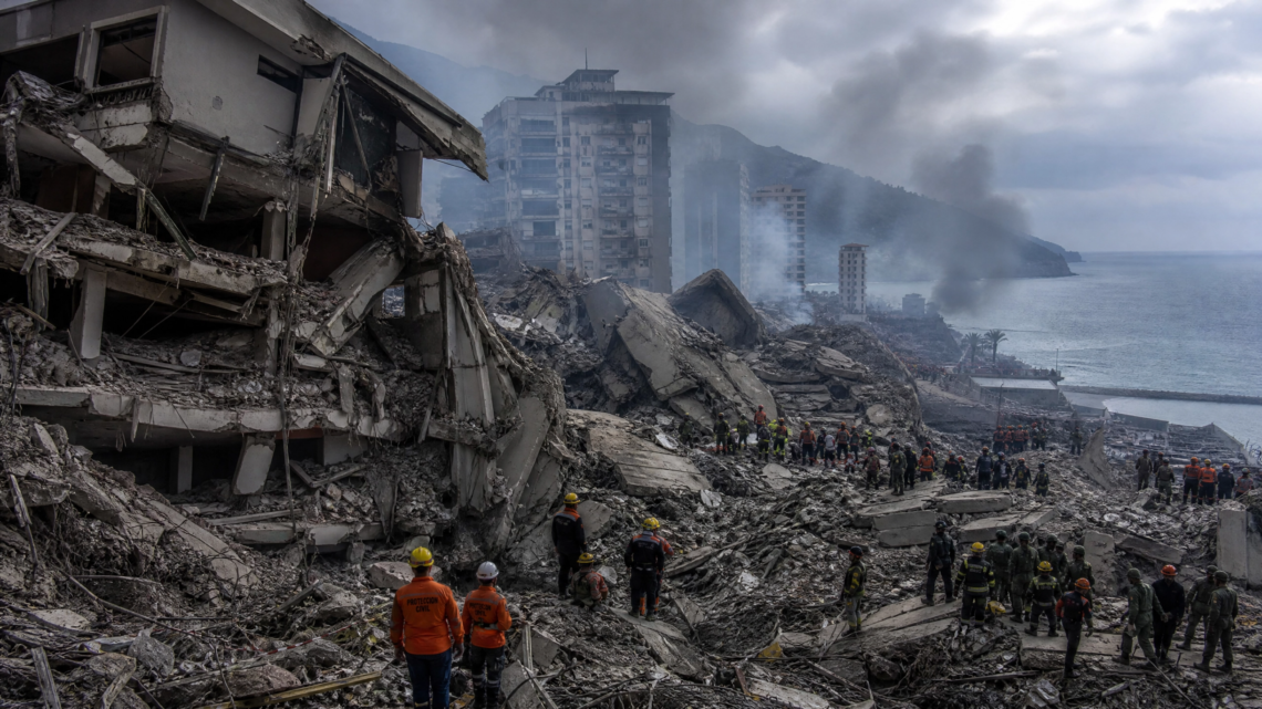 Tragédia na Venezuela: Terremotos deixam mais de 580 mortos e governo decreta militarização em La Guaira