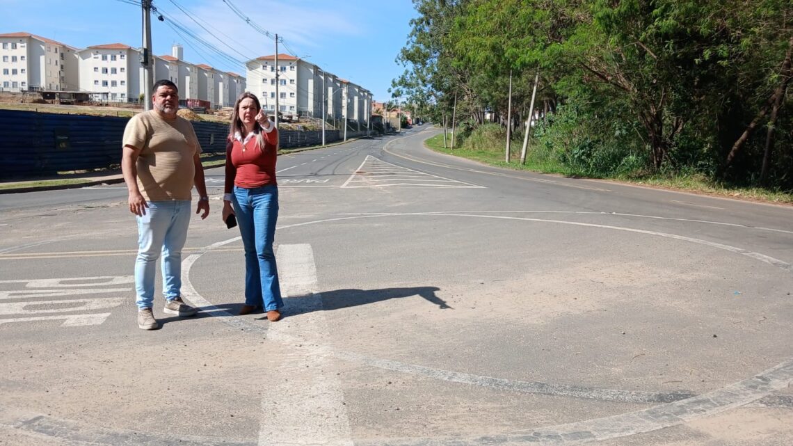 Vereadores cobram implementação de sinalização viária em cruzamento no Jardim da Balsa