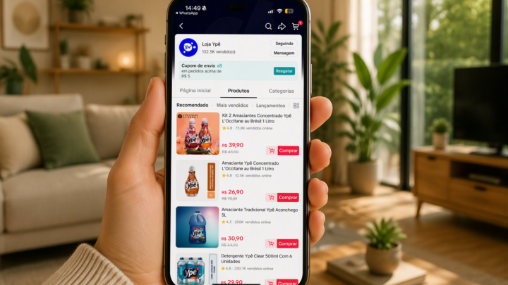 Ypê participa de Super Dia da Marca no TikTok Shop