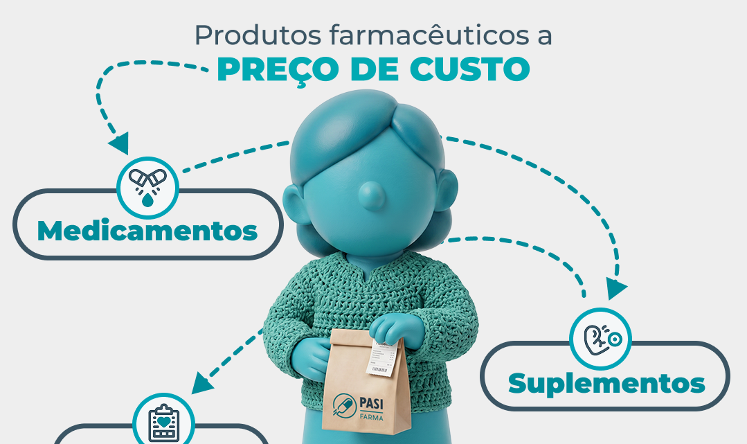 PASI Farma dá acesso a produtos de farmácia a preço de custo