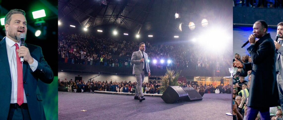 Pr. Pedro Medina reúne público com Pr. Paul Enenche em SP