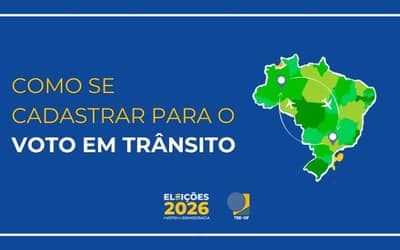 Eleições 2026: eleitores têm até 20 de agosto para solicitar voto em trânsito