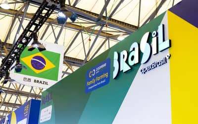 Empresas brasileiras batem recorde de participação na maior feira de alimentos da Ásia