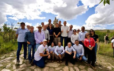 Ministro visita nascente do Velho Chico e reforça ações de segurança hídrica e revitalização ambiental