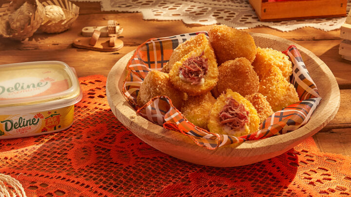Receita de Coxinha de Cuscuz com Carne Seca