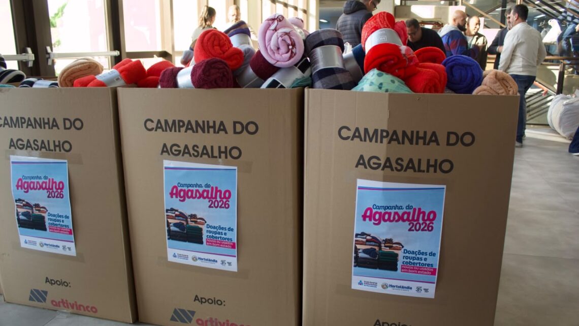 Campanha do Agasalho 2026 entra na reta final