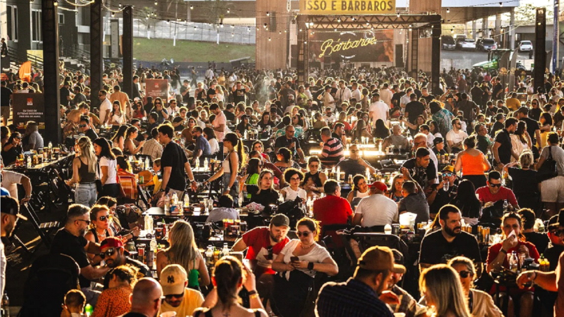 Aurora Premium marca presença no Bárbaros BBQ em Americana, maior edição do evento em 2026