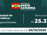 Concurso da Sefaz de Santa Catarina oferece 50 vagas com remuneração inicial de R$ 25,3 mil