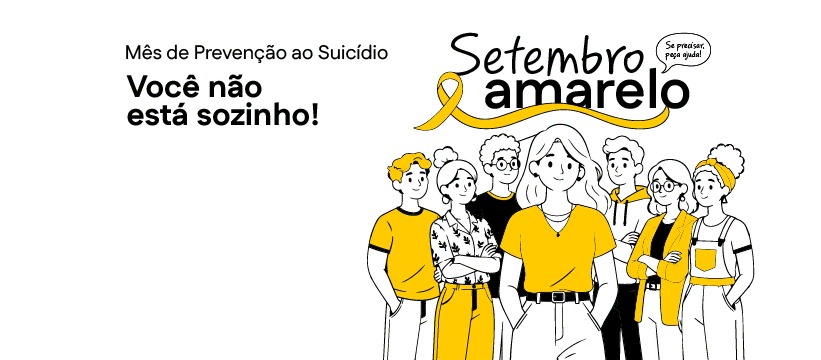 “Setembro Amarelo: mês de prevenção ao suicídio” terá ações de acolhimento em Hortolândia a partir desta quinta-feira