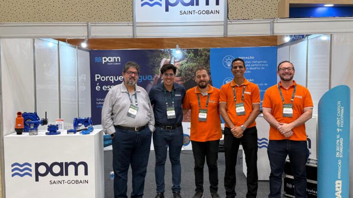 PAM Saint-Gobain Brasil marca presença no IRRIGACANA 2026
