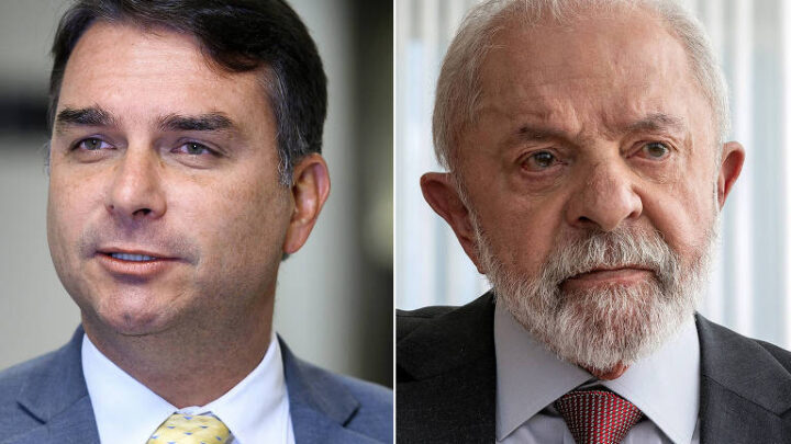 Empate técnico absoluto: PoderData indica 50% a 50% entre Flávio e Lula nos votos válidos