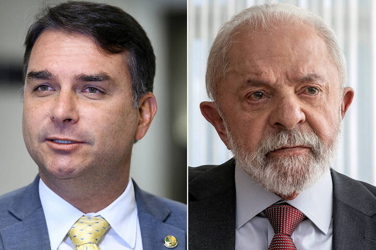 Empate técnico absoluto: PoderData indica 50% a 50% entre Flávio e Lula nos votos válidos